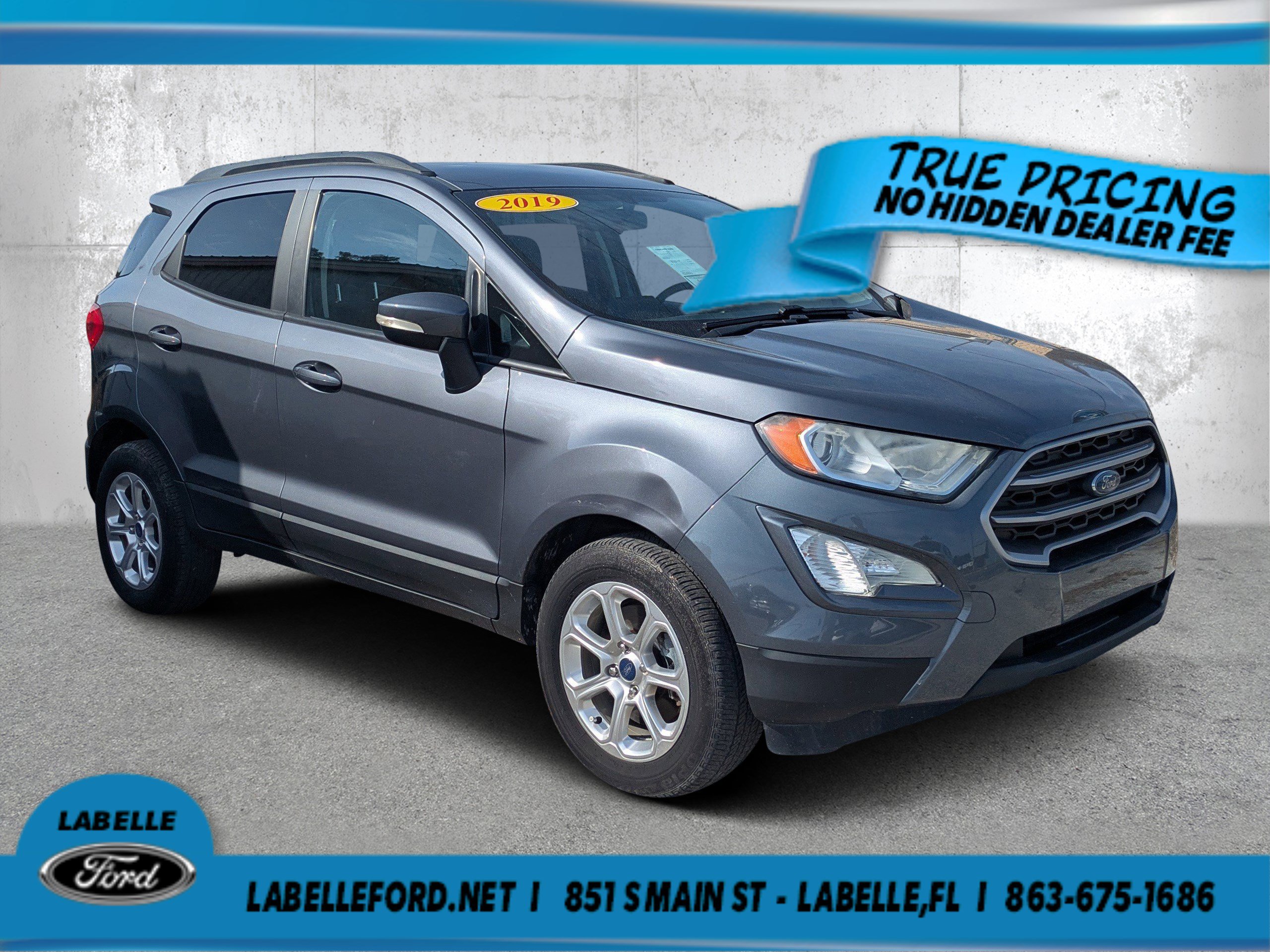 Used 2019 Ford EcoSport SE w/ SE Convenience Package FWD image 1