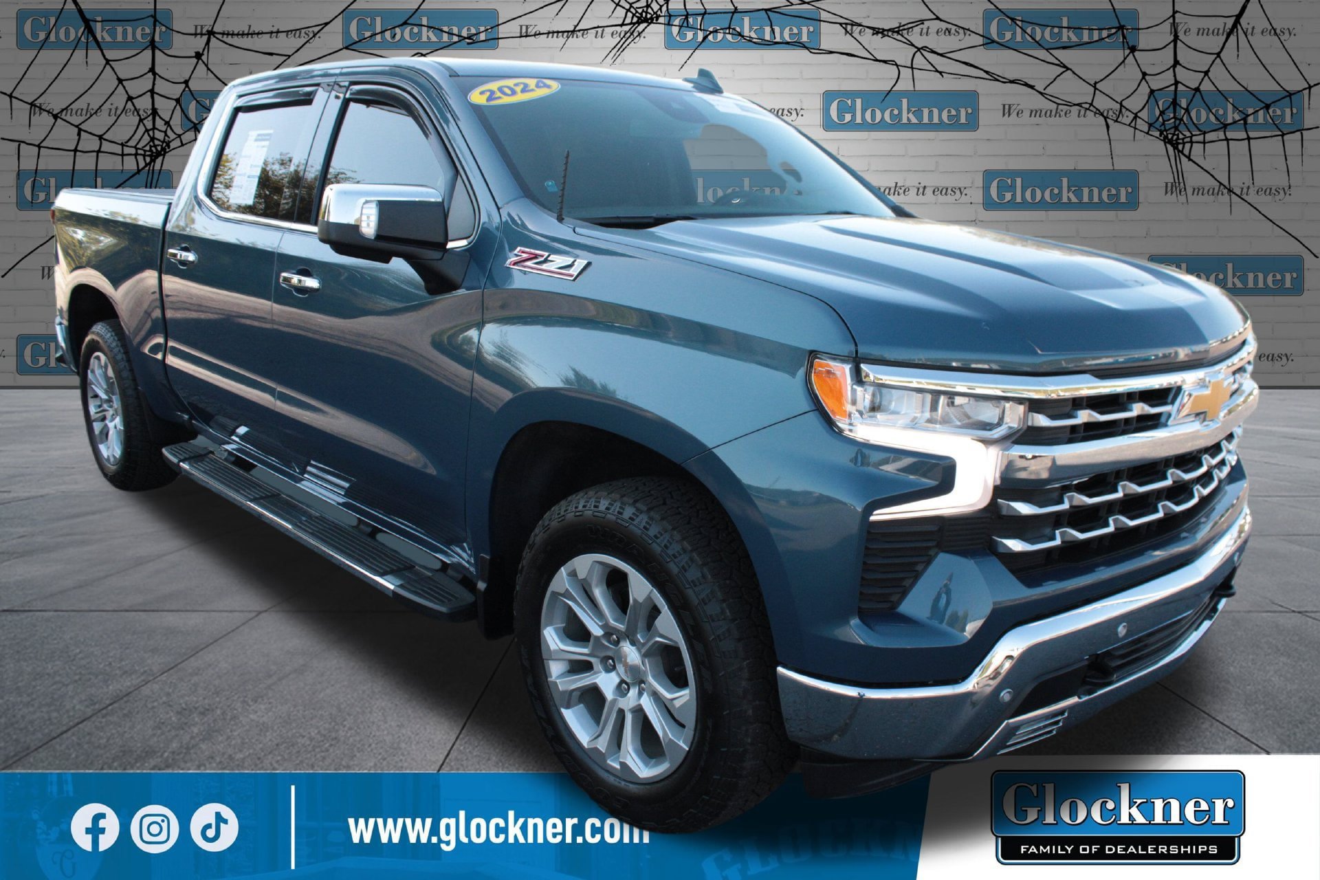 Used 2024 Chevrolet Silverado 1500 LTZ w/ Z71 Off-Road Package AWD/4WD image 3