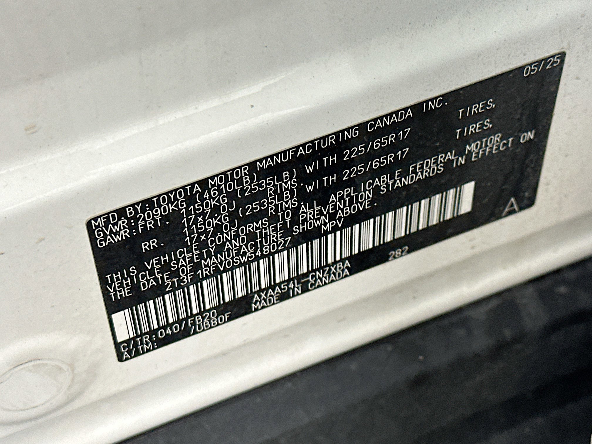 Used 2025 Toyota RAV4 LE image 12