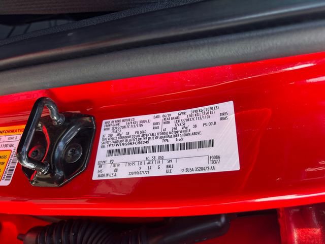 Used 2019 Ford F150 Raptor w/ Equipment Group 801A Mid AWD/4WD image 36