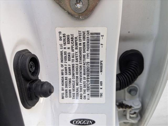 Used 2019 Honda Civic Touring image 23