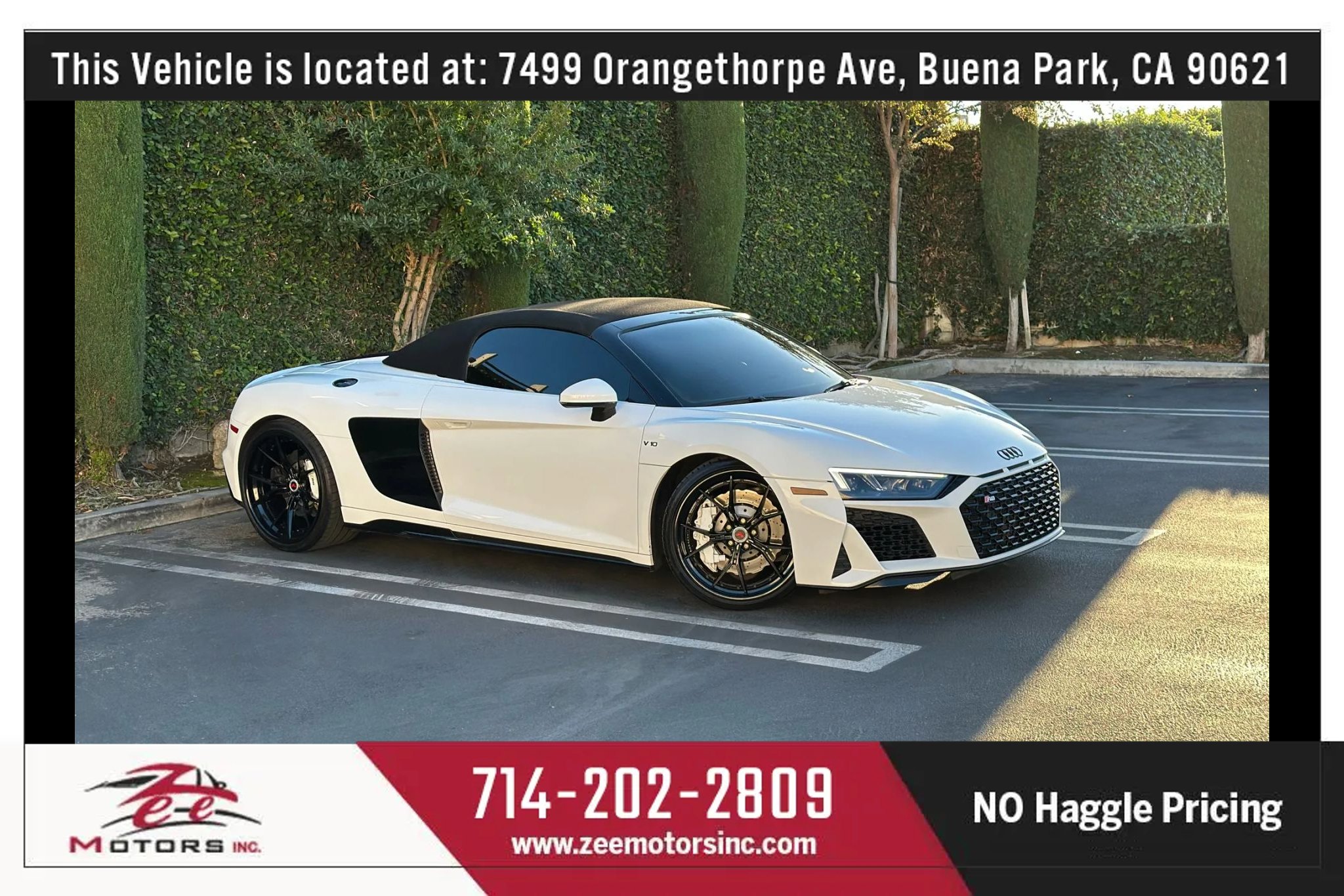 Used 2020 Audi R8 V10 w/ 20" Wheel Package image 2