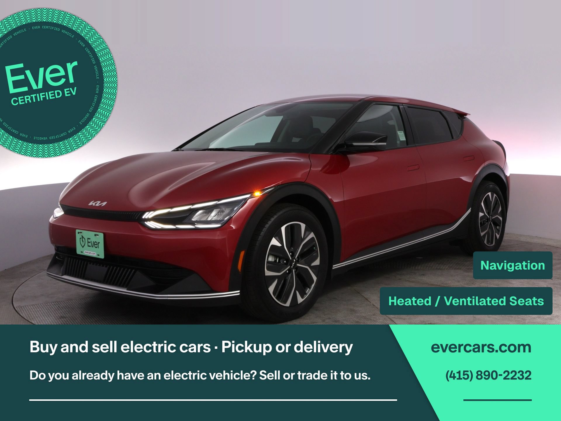 Used 2024 Kia EV6 Light RWD image 1