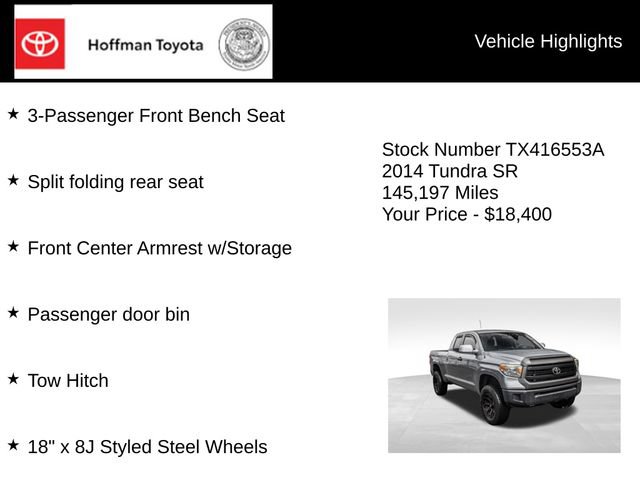 Used 2014 Toyota Tundra SR AWD/4WD image 30