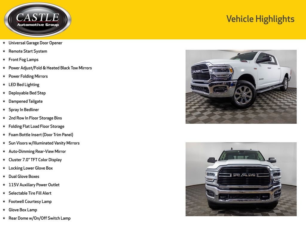 Used 2019 RAM 2500 Big Horn AWD/4WD image 16