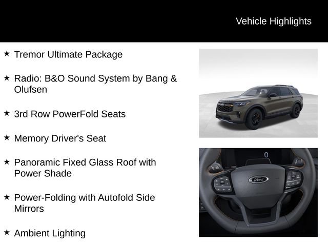 New 2026 Ford Explorer Tremor w/ Tremor Ultimate Package image 7
