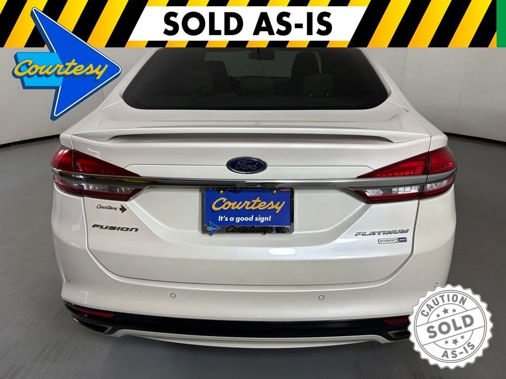 Used 2017 Ford Fusion Platinum AWD/4WD image 7