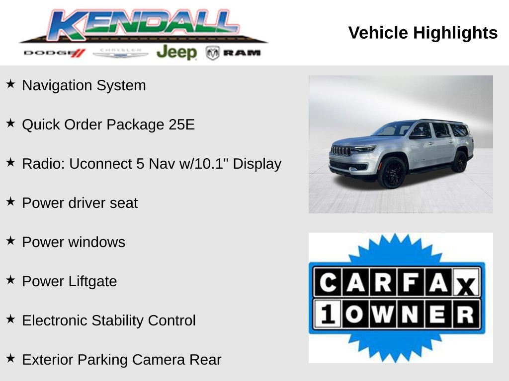 Certified 2024 Jeep Wagoneer L Base image 3