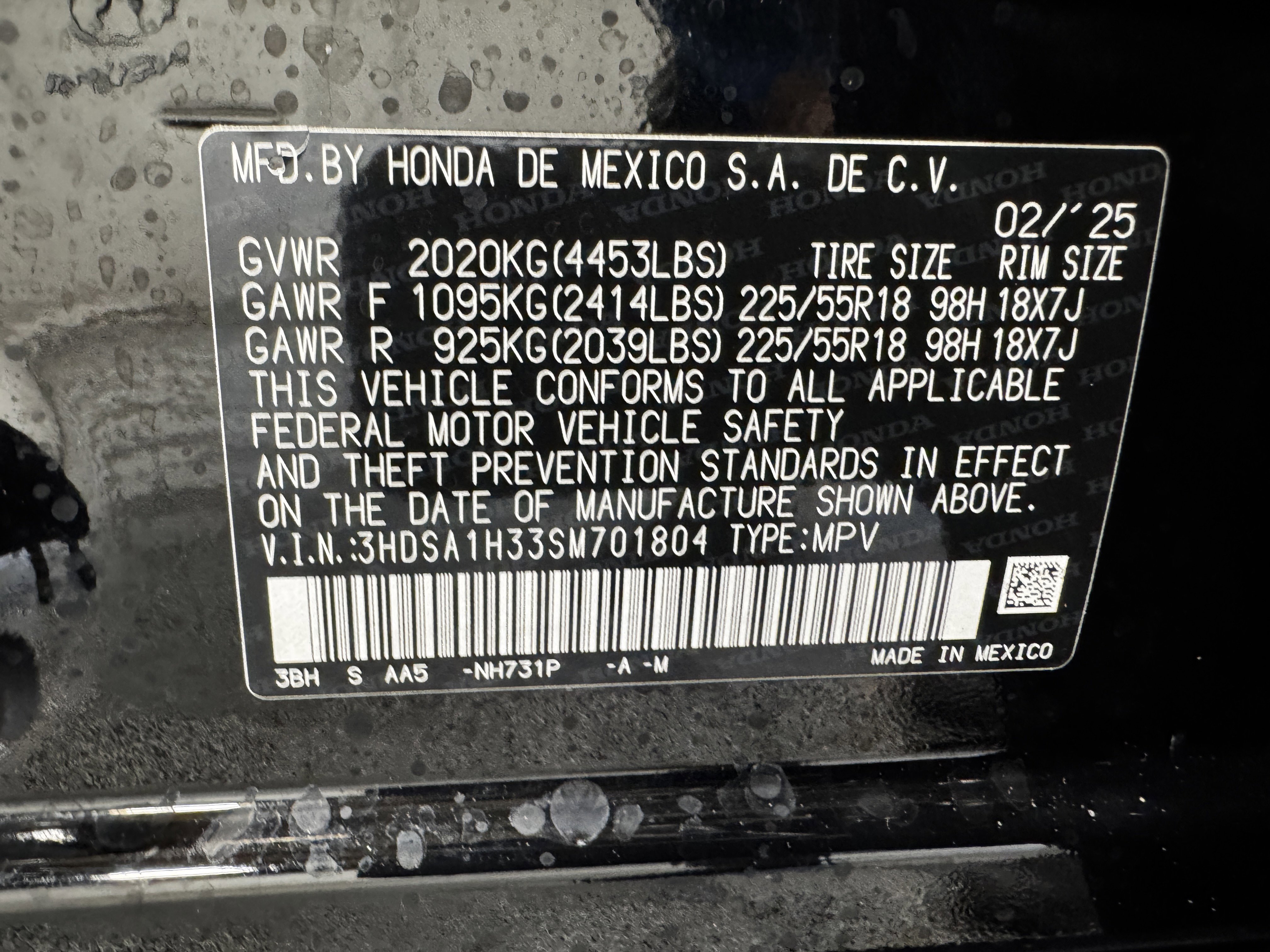 Certified 2025 Acura ADX FWD image 42