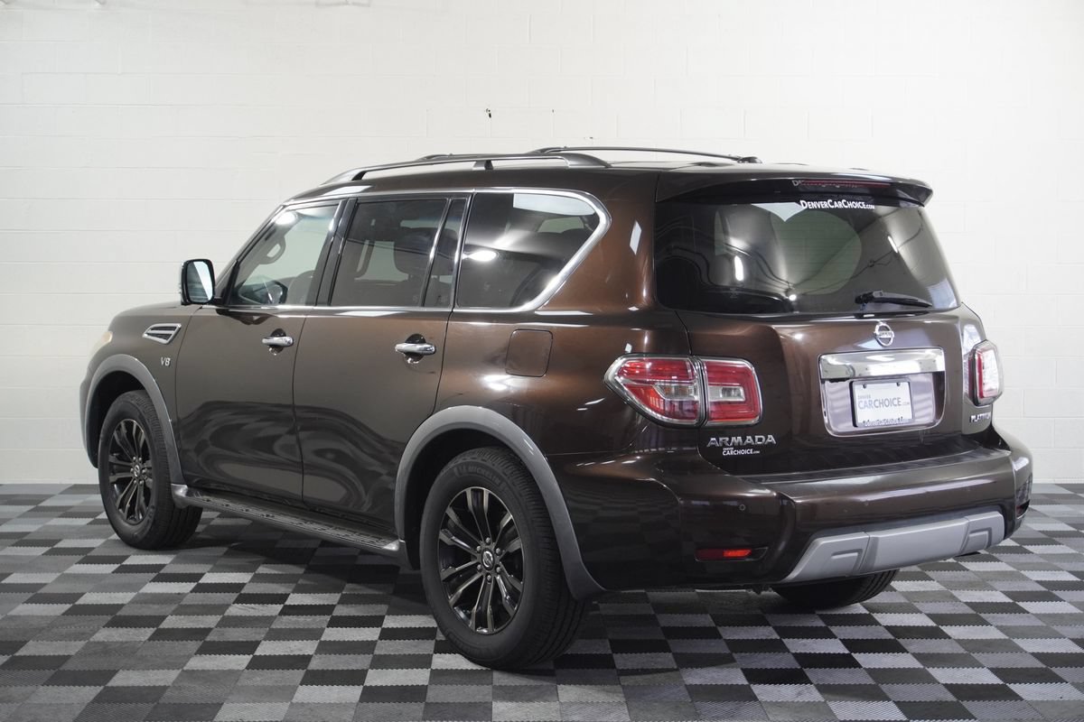 Used 2017 Nissan Armada Platinum w/ Captain Seat Package AWD/4WD image 3
