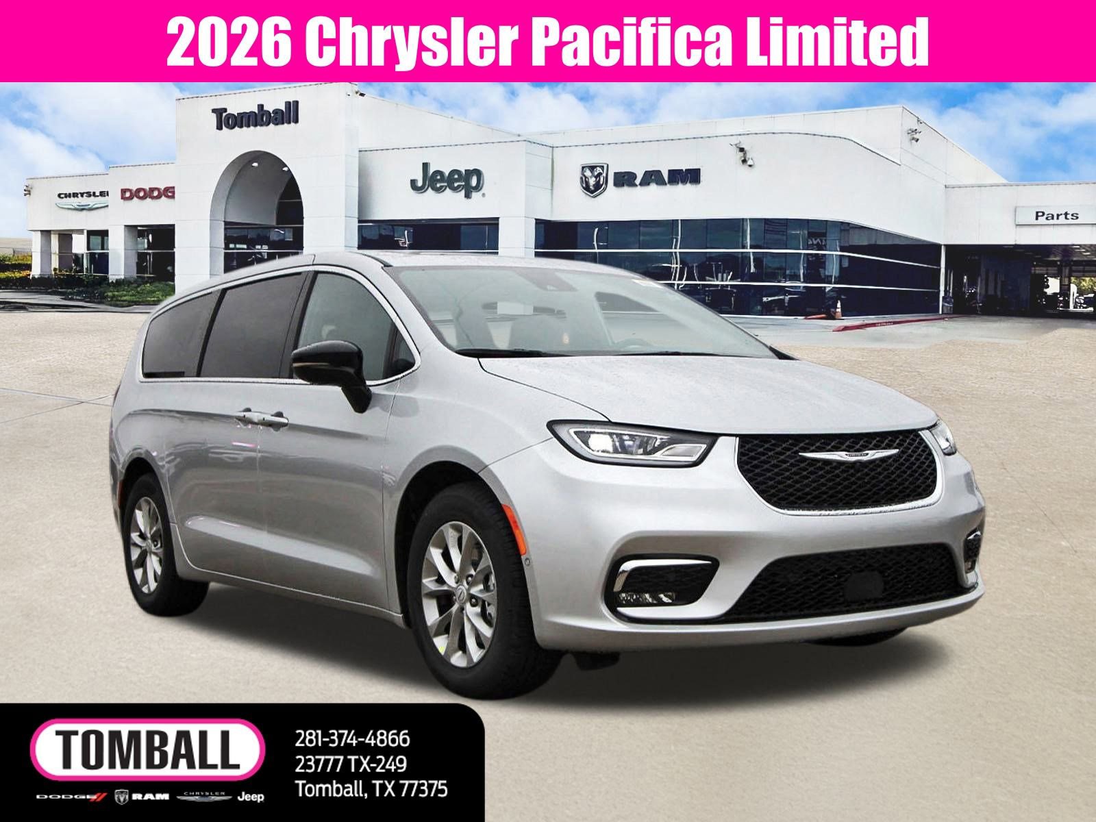 New 2026 Chrysler Pacifica Limited