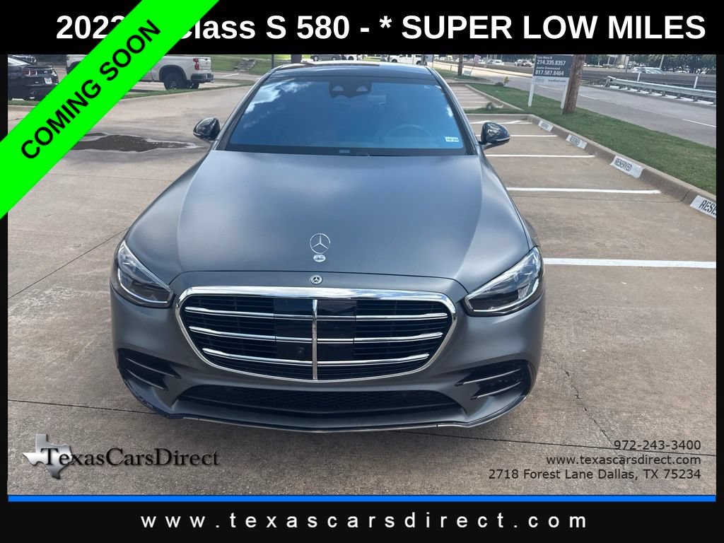 Used 2023 Mercedes-Benz S 580 4MATIC Sedan image 2