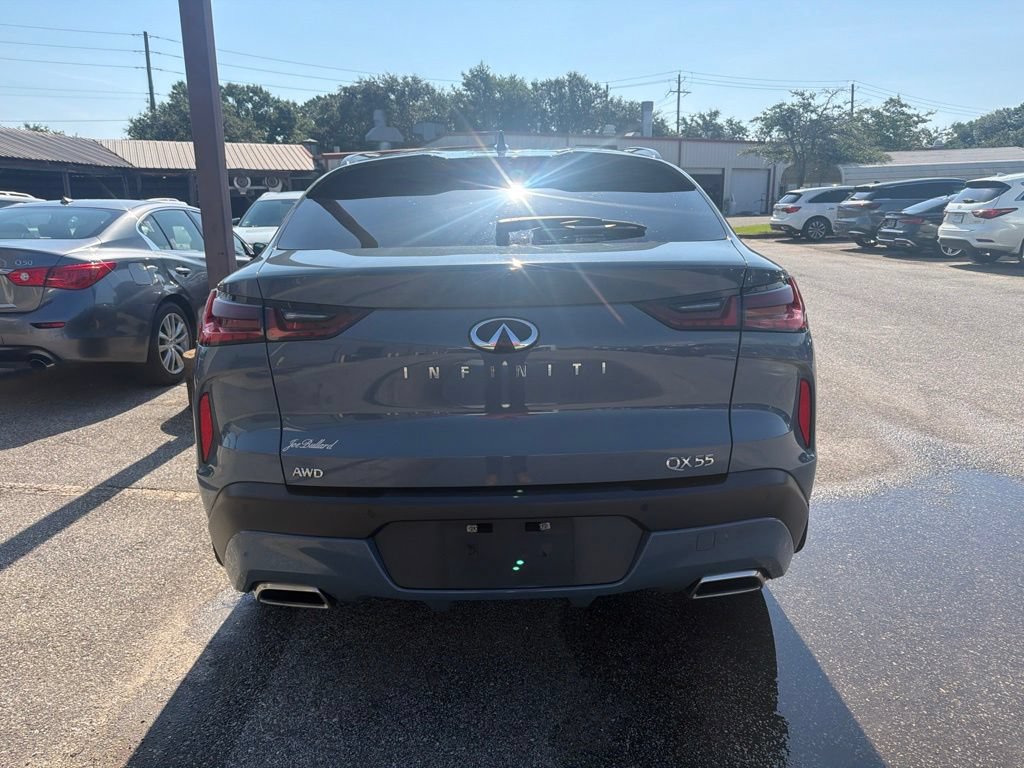 Certified 2022 INFINITI QX55 Luxe w/ Cargo Package AWD/4WD image 3