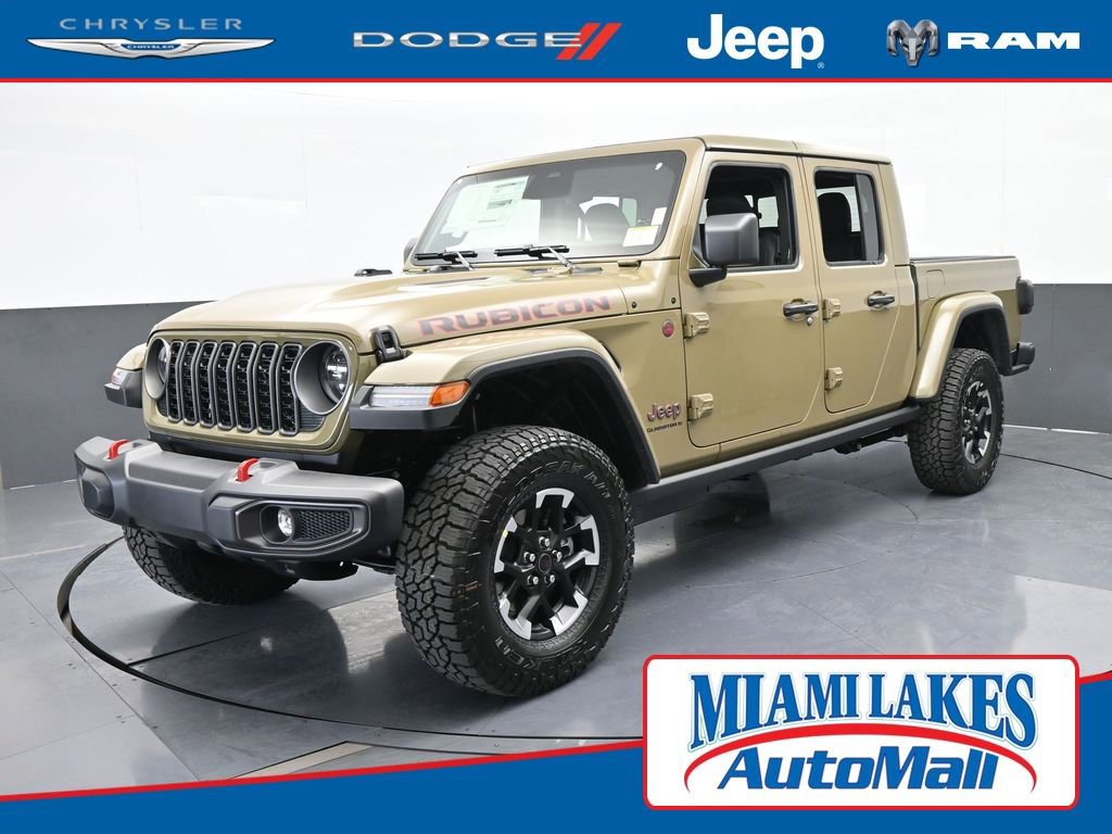 New 2026 Jeep Gladiator Rubicon w/ Steel Power Dome Hood Package AWD/4WD image 1