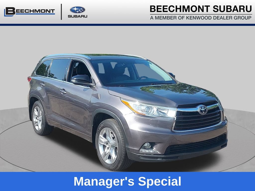 Used 2015 Toyota Highlander Limited Platinum