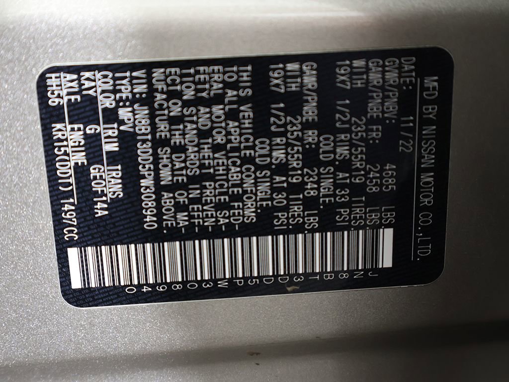 Used 2023 Nissan Rogue Platinum w/ Platinum Premium Package AWD/4WD image 58