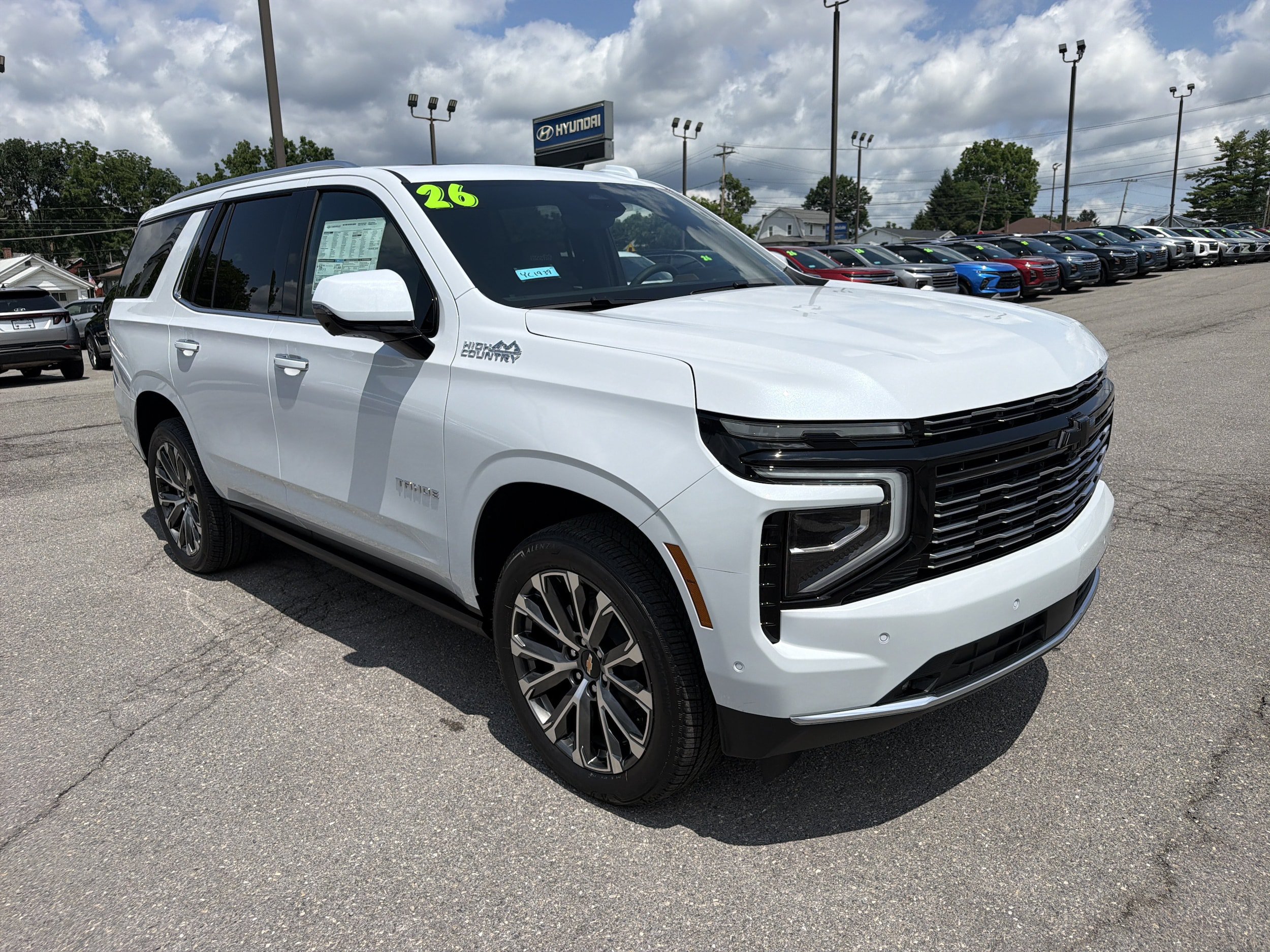 New 2026 Chevrolet Tahoe High Country