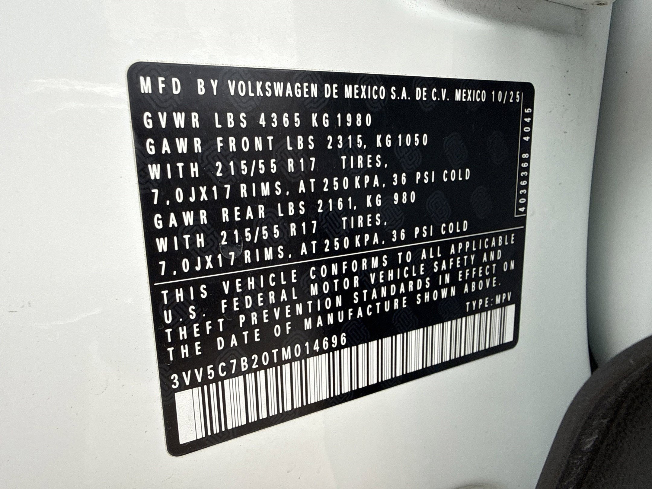 Certified 2026 Volkswagen Taos S FWD image 27