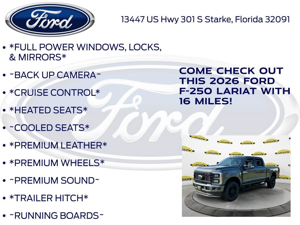 New 2026 Ford F250 Lariat image 10