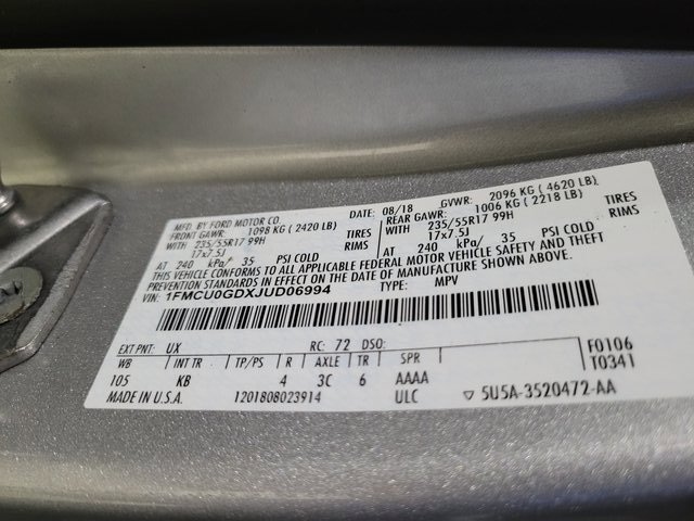 Used 2018 Ford Escape SE w/ Ford Safe & Smart Package image 42