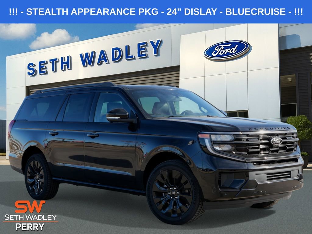 New 2025 Ford Expedition Max Platinum w/ Stealth Appearance Package image 1
