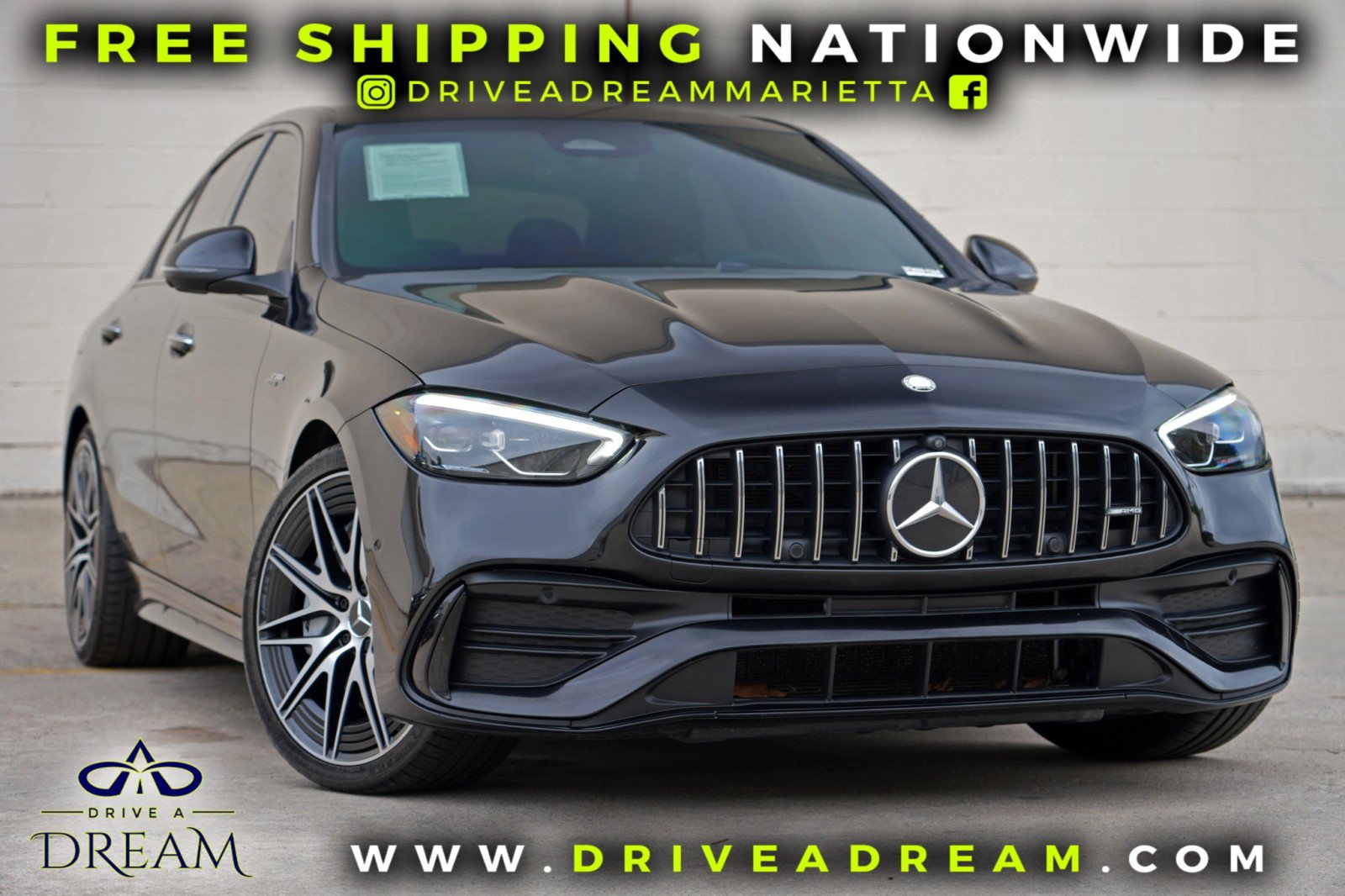 Used 2025 Mercedes-Benz C 43 AMG 4MATIC Sedan image 2