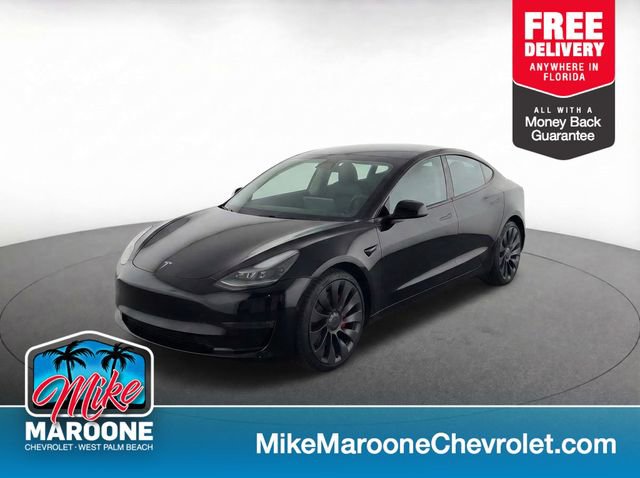 Used 2021 Tesla Model 3 Performance image 1
