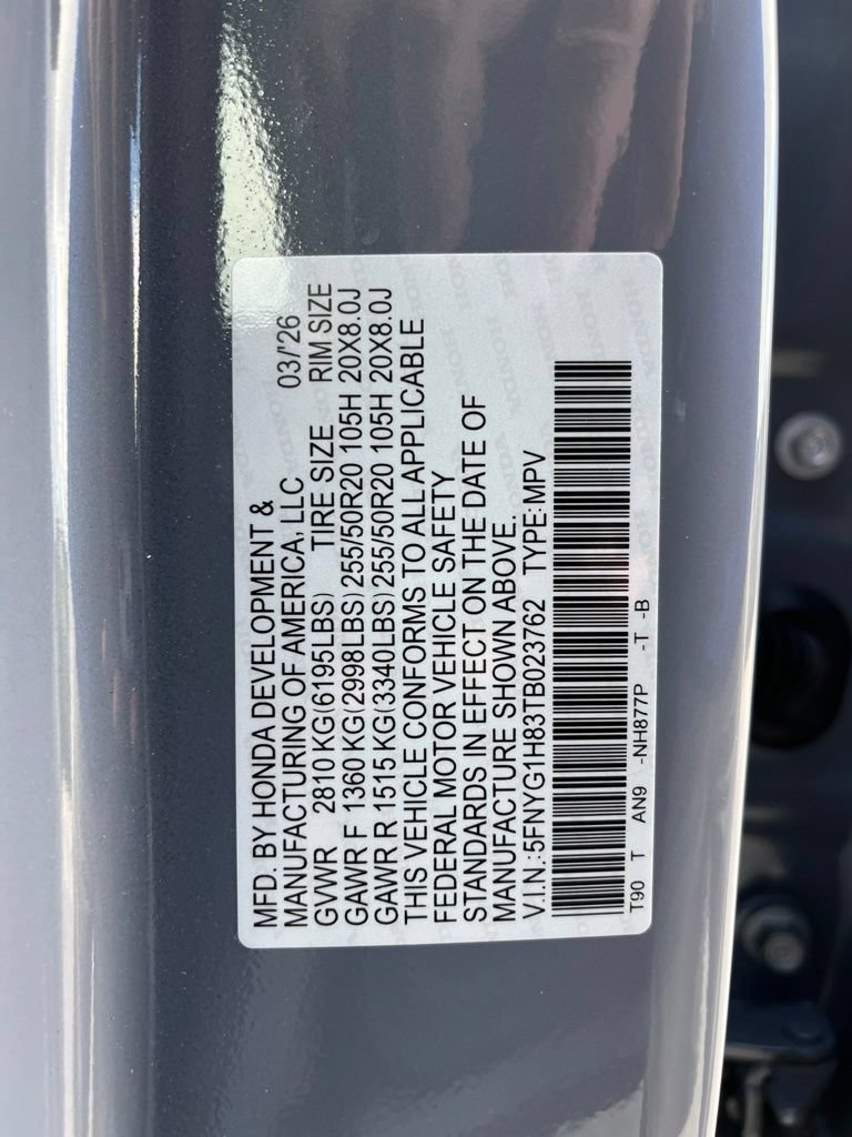Certified 2026 Honda Pilot Elite image 11