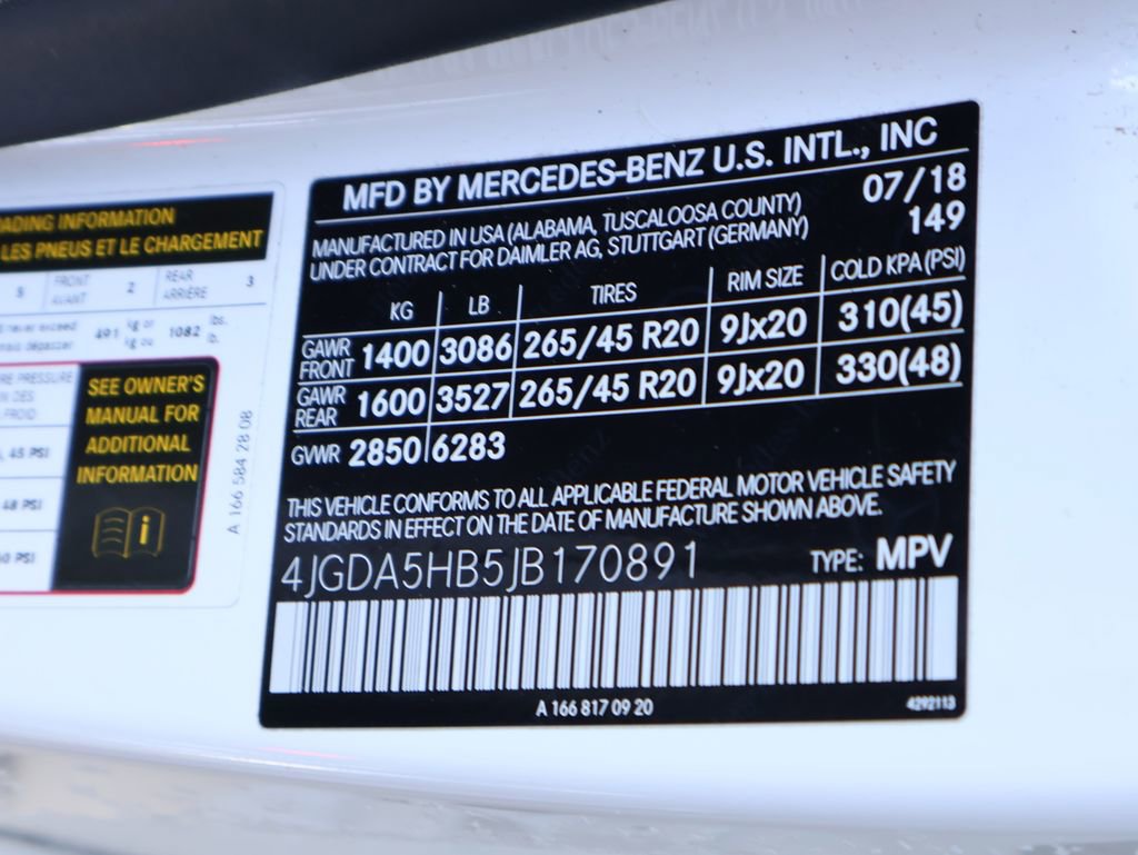 Used 2018 Mercedes-Benz GLE 350 GLE 350 image 51