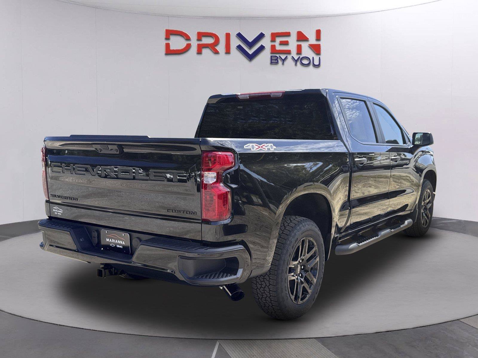New 2026 Chevrolet Silverado 1500 Custom w/ Turbomax Blackout Package AWD/4WD image 4