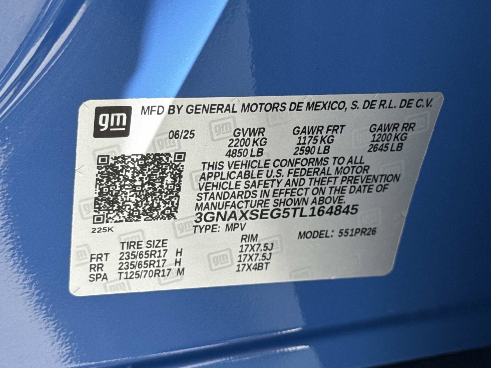 New 2026 Chevrolet Equinox ACTIV w/ Convenience Package III image 18