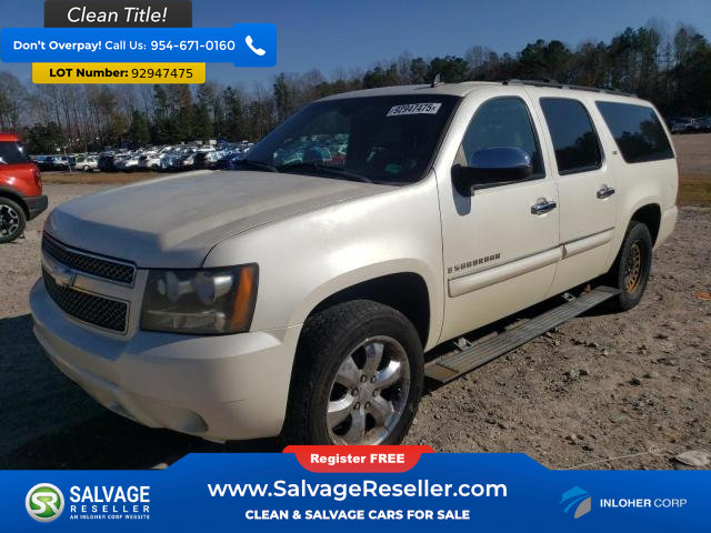 Used 2008 Chevrolet Suburban LTZ w/ LTZ Preferred Equipment Group image 1