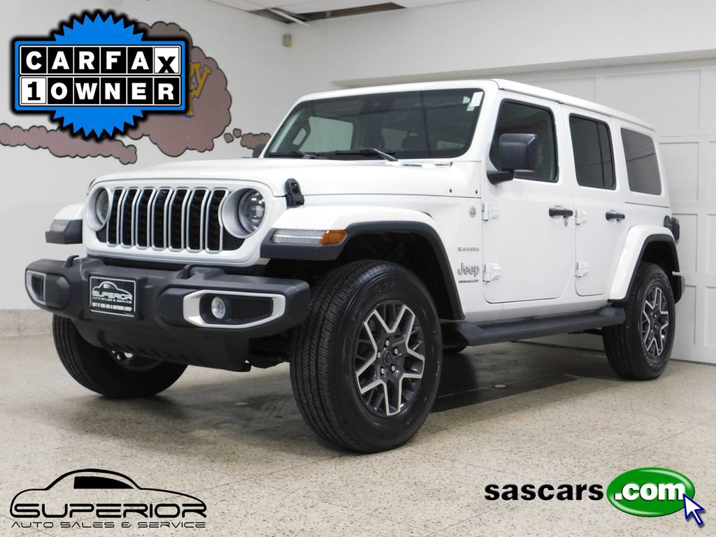 Used 2024 Jeep Wrangler Unlimited Sahara w/ Technology Group