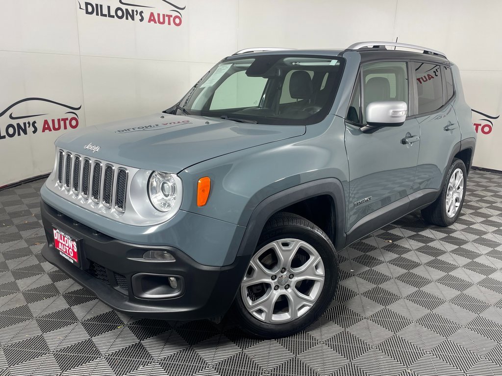 Used 2018 Jeep Renegade Limited w/ UConnect 8.4 Nav Group