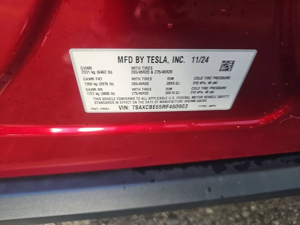 Used 2024 Tesla Model X Plaid AWD/4WD image 8