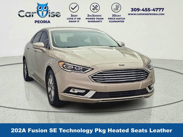 Used 2017 Ford Fusion SE w/ Fusion SE Technology Package FWD image 1