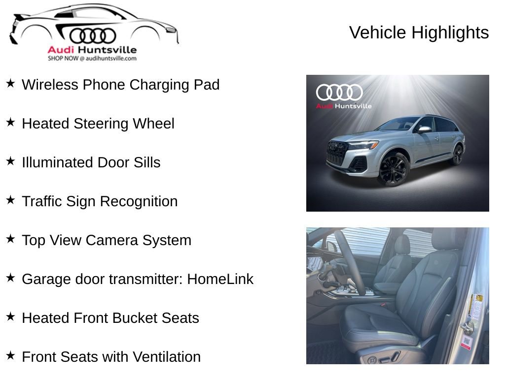 Used 2025 Audi Q7 3.0T Premium Plus w/ Premium Plus Package AWD/4WD image 24