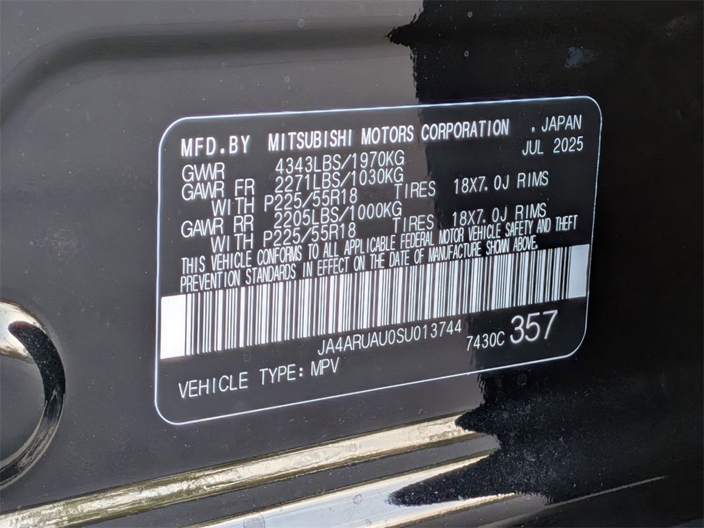 New 2025 Mitsubishi Outlander Sport SE image 31
