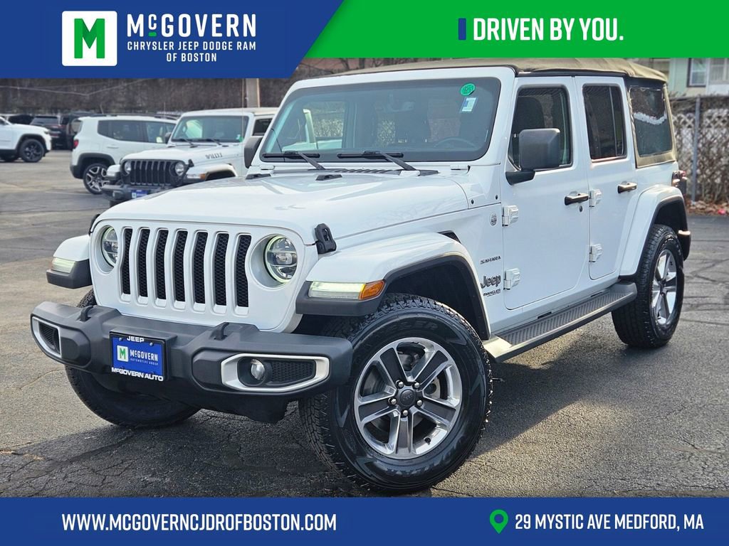 Used 2021 Jeep Wrangler Unlimited Sahara image 1