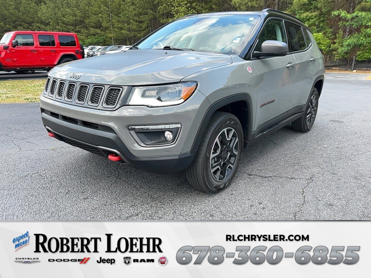Used 2019 Jeep Compass Trailhawk w/ Leather Interior Group AWD/4WD image 1