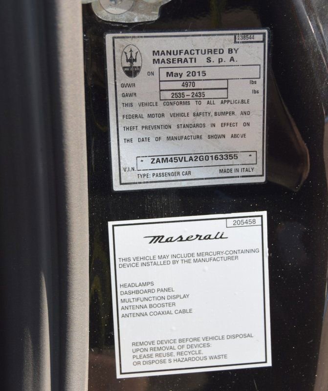 Used 2016 Maserati GranTurismo MC image 40