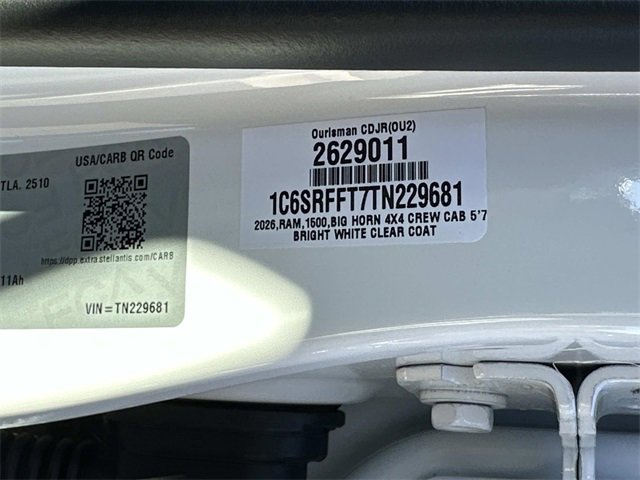 New 2026 RAM 1500 4x4 Crew Cab image 16