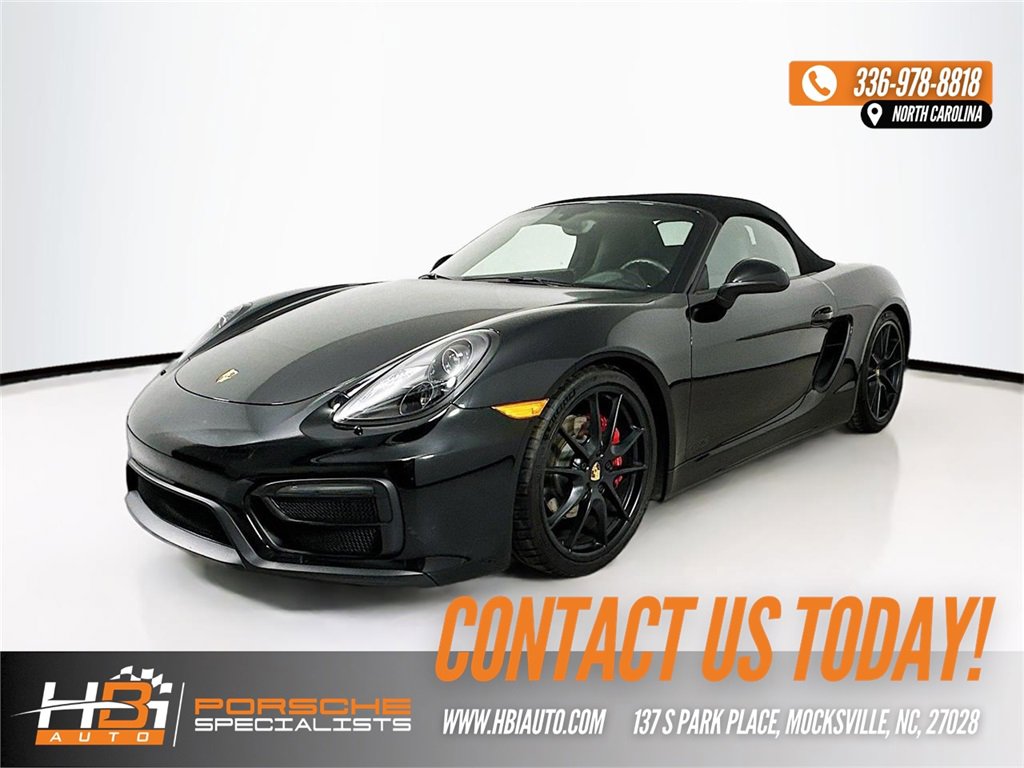 Used 2016 Porsche Boxster GTS