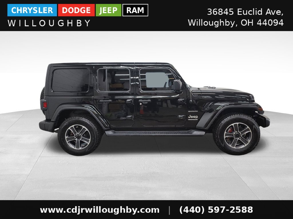 Used 2023 Jeep Wrangler Unlimited Sahara w/ Cold Weather Group AWD/4WD image 4