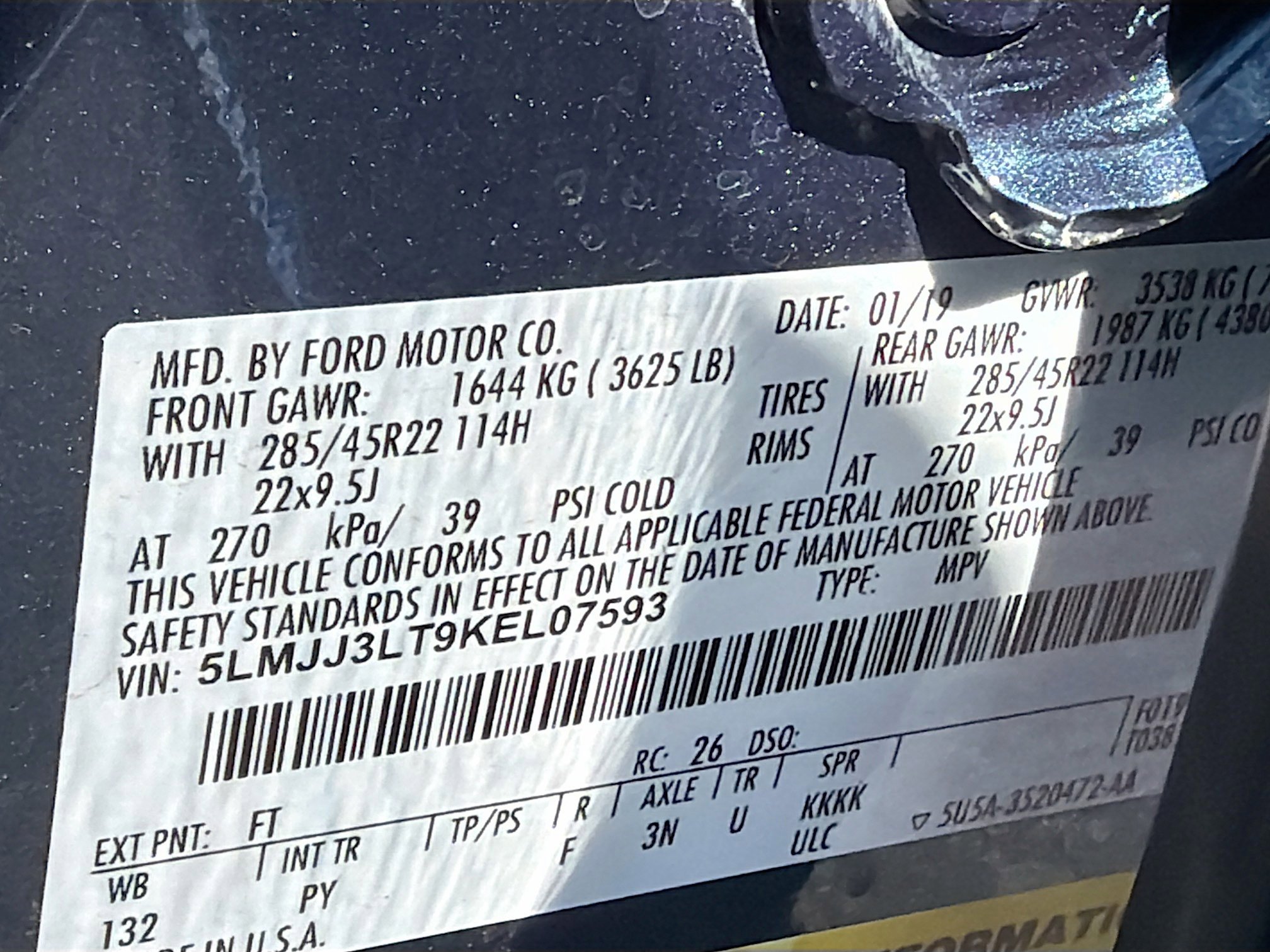 Certified 2019 Lincoln Navigator L Reserve AWD/4WD image 34