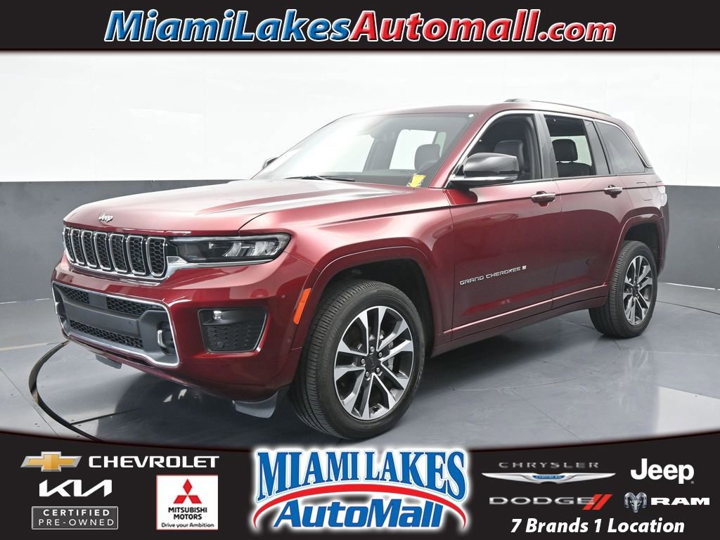 Used 2023 Jeep Grand Cherokee Overland w/ Luxury Tech Group IV