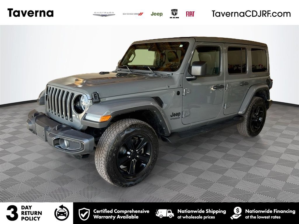 Certified 2022 Jeep Wrangler Unlimited Sahara