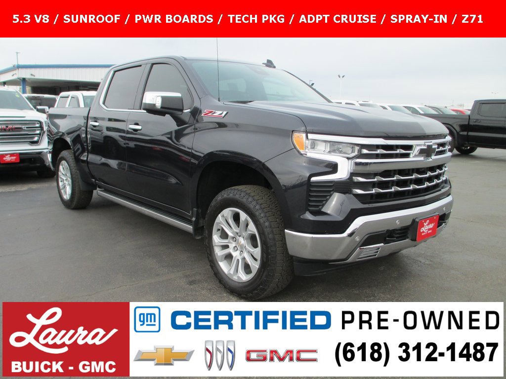 Certified 2023 Chevrolet Silverado 1500 LTZ w/ Technology Package