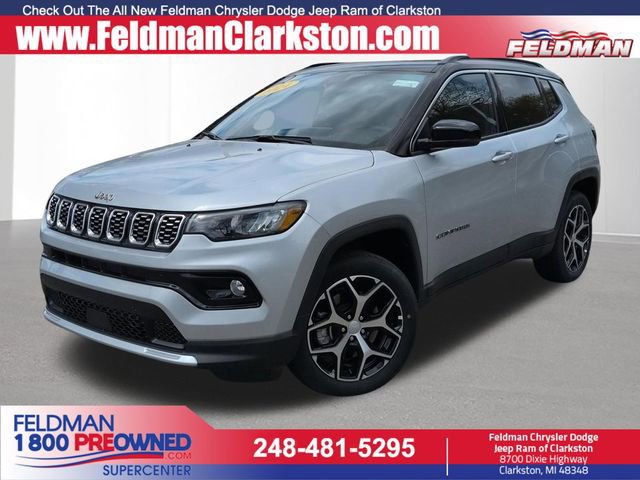 Used 2024 Jeep Compass Limited w/ Sun and Sound Group