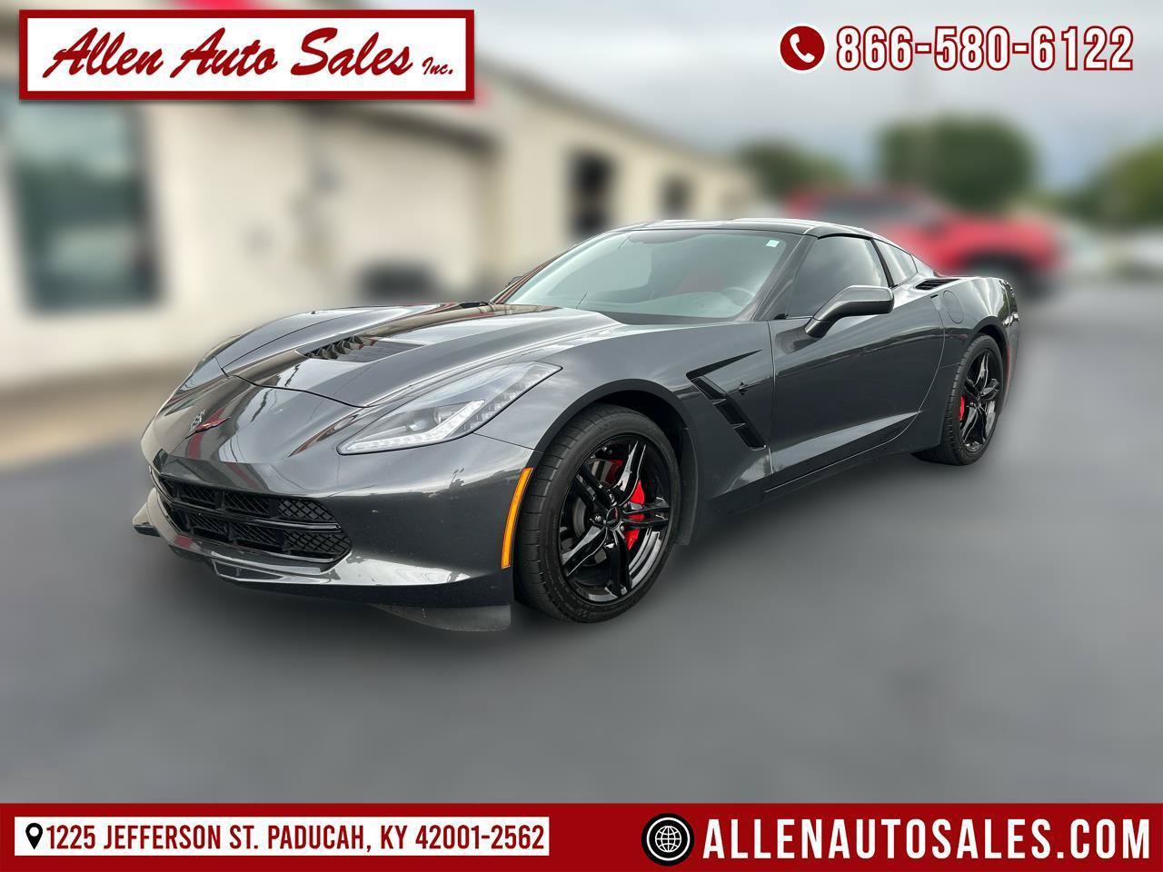 Used 2017 Chevrolet Corvette Stingray Coupe w/ Carbon Flash Badge Package